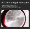 Stainless Steel Popcorn Popper Hand Operated Popcorn Maker Machine for Gas Stove