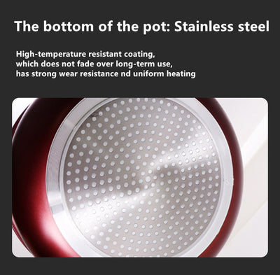 Stainless Steel Popcorn Popper Hand Operated Popcorn Maker Machine for Gas Stove
