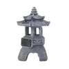 Pagoda Statues Outdoor Solar Powered Statue Zen Garden Lantern LED Garden Light