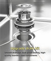 Commercial Mop Sink Stainless Steel Utility Sink Floor Mounted 45*41*55cm w/Leg