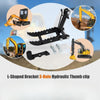 Hydraulic Thumb Clip for Mini Excavators Attachments L-Shaped Brack Easy Pick Up