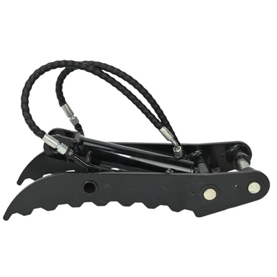 Hydraulic Thumb Clip for Mini Excavators Attachments L-Shaped Brack Easy Pick Up