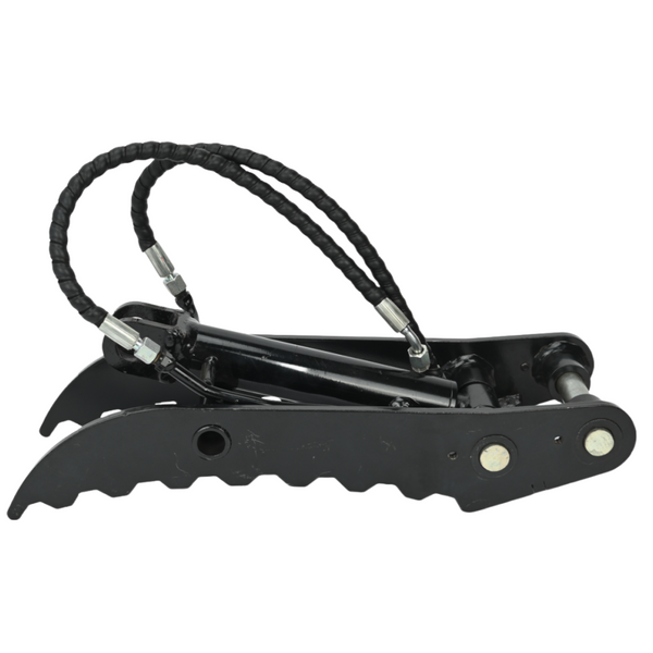 Hydraulic Thumb Clip for Mini Excavators Attachments L-Shaped Brack Easy Pick Up