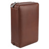 4-Finger Cigar Humidor Travel Cigar Case Holder Storage Wood Leather Box Gift AU
