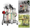 Garden Tool Storage Cart with Wheels Heavy Duty Garage Tool Storage Rack AU