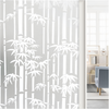90cmx5m Frosted Window Privacy Film Glass Removable Privacy Film Bamboo Pattern