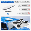 Starlink Mini Magnetic Roof Mount Flat Mount Kit for Car Truck RV Boat