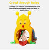 Caterpillar Tunnel Toddler Tunnel Climb & Crawl & Ride Activity Toy 190x105cm