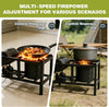 Waste Oil Burner Heater Oil Stove Outdoor Cooking Efficient Heating Furnace 12V