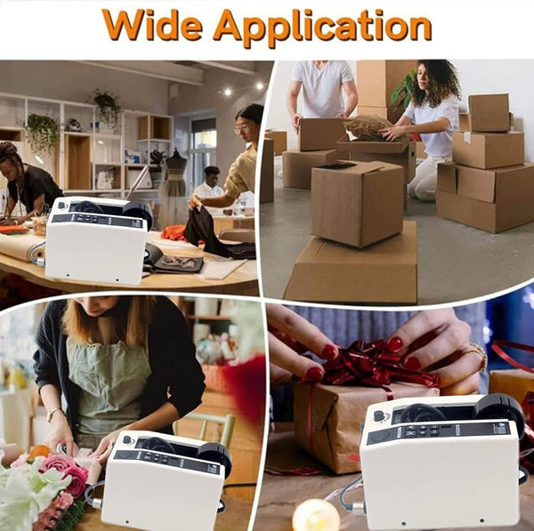 M-1000 Automatic Tape Dispenser 7-50mm Tape Adhesive Cutter Packing Machine 18W