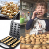Electric Walnut Cake Waffle Maker With 24 Holes Cooking Kitchen Biscuits Making