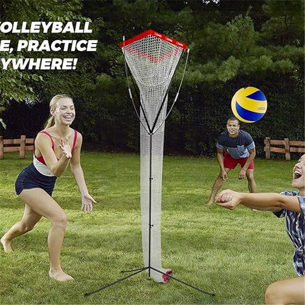 Volleyball Setter Trainer Net Adjustable Height Volleyball Target Net Rebounder