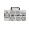 Waterproof Industrial Power Board Adapter 32 Amp 250v 15A Outlets 2/4/6 Sockets