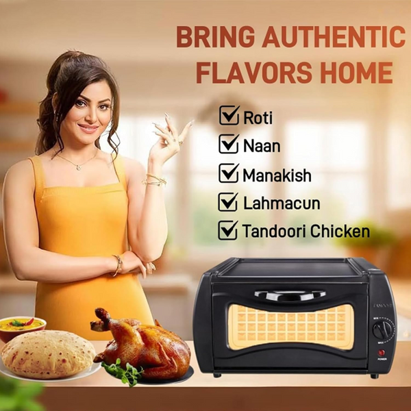 2100W Electric Pizza Oven Pizza Maker For Chapati Roti Naan Lahmacun Manakish AU