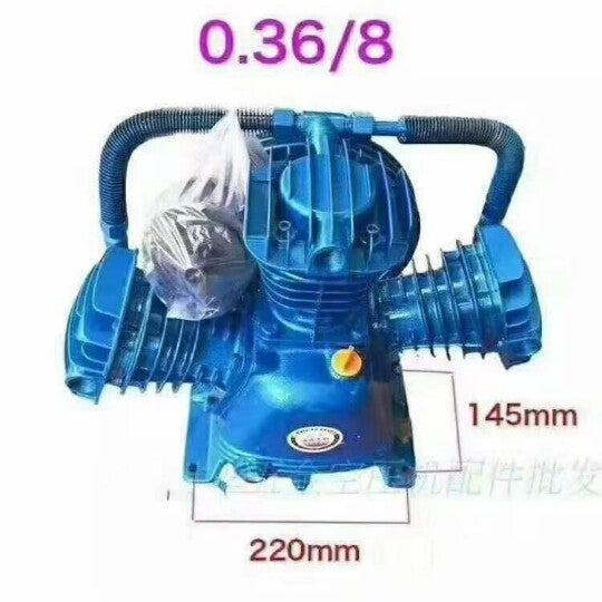 3 Cylinder Air Compressor Pump Head Iron Air Compressor Pump Replacement Parts