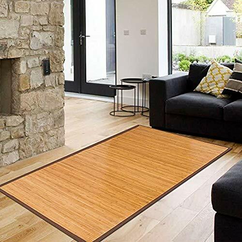 70*200cm Floor Carpet Bamboo Mat Area Rug Bedroom Living Room Window Cushion AU