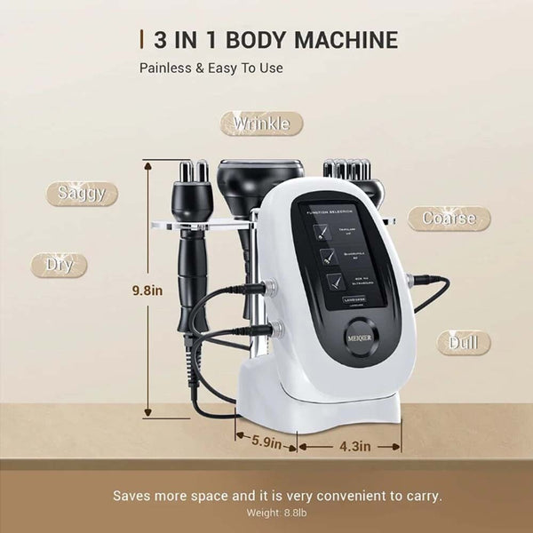 40K/80K Ultrasonic Cavitation Machine RF Radio Frequency Fat Body Beauty Device