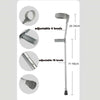 Adjustable Forearm Elbow Crutch Canadian Crutches Max 160kg Premium Durable