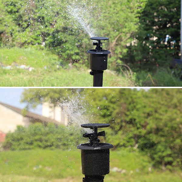 Rotary Sprinkler Popup Rocker Impact Nozzle Garden Yard Irrigation Watering Tool