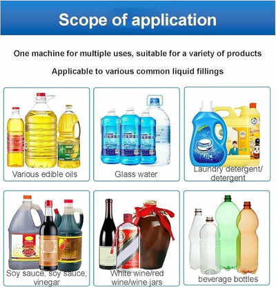 Automatic Dispensing Filling Machine 72L/min Liquid Filling Device Large Flow AU