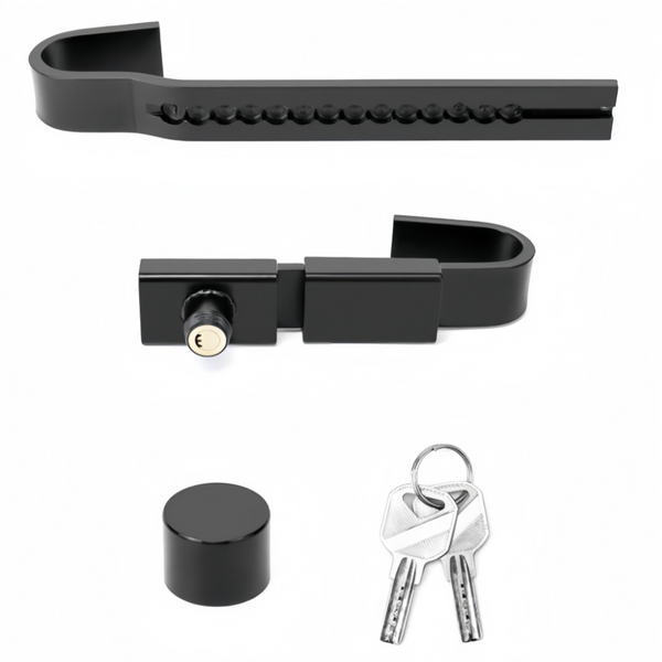 Cargo Door Lock Shipping Container Lock Trailer Lock 11.8"-18.3" with 2 Keys AU