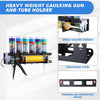 Caulk Mastic Sealant Tube Gun Holder Bracket 6 Holes Heavy Duty Sealant Rack