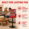 Gumball Machine 3 Section Vending Sweets Bubble Gum Balls Toy Candy Dispenser