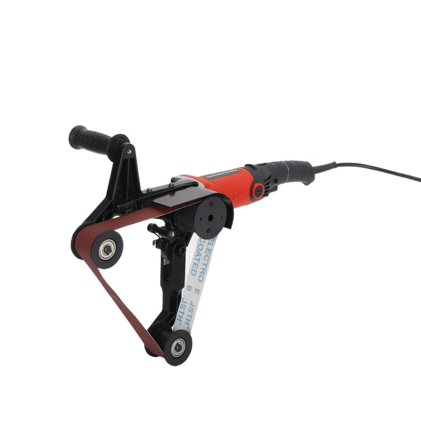 220V Pipe Tube Polisher Sander Belt Sander Grinder Machine w/50pcs Sanding Belts