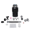 750W Kitchen Food Waste Garbage Disposer with Remote Control Air Switch 2000ML