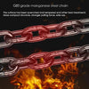 2/4 Leg Chain Sling for Lifting with Hooks Heavy Duty 3 Ton  Lift Chains Rigging