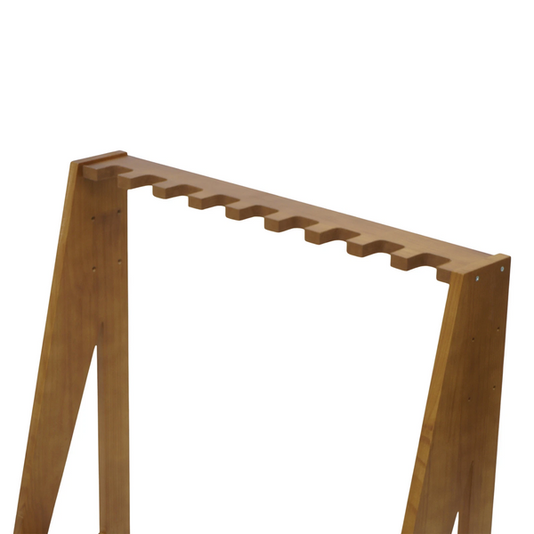 Gun Rack Freestanding Rifle Racks Heavy Duty Wooden Shotgun Rack Adjustable