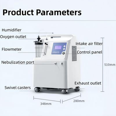 5L Oxygen-Concentrator Machine Nebulizer 40dB Ultra Quiet for Household 220V AU