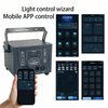 5W Animation DJ Party Laser Light Full Color with DMX512 APP for Party Wedding