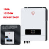 10.2KW On/Off Grid Solar Hybrid Inverter 160A Charge Controller PV Max 500V
