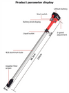 Cordless Stick Water Transfer Pump w/ Built-In Battery 3 Gear Adjustment 50L/min