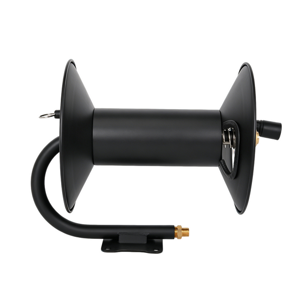 30m High Pressure Hose Reel Manual Crank Steel Reel with M22 3/8'' Fitting AU
