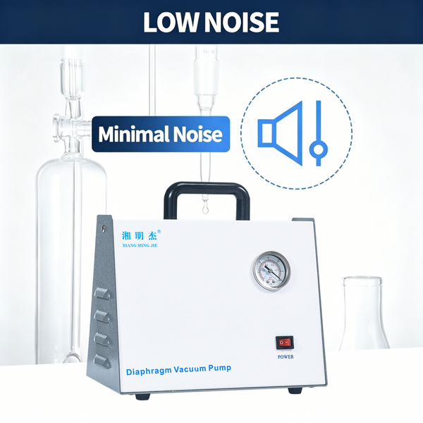 20L/min Oil-free Lab Filter Pump Diaphragm Vacuum Pump Explosion-proof Pump AU