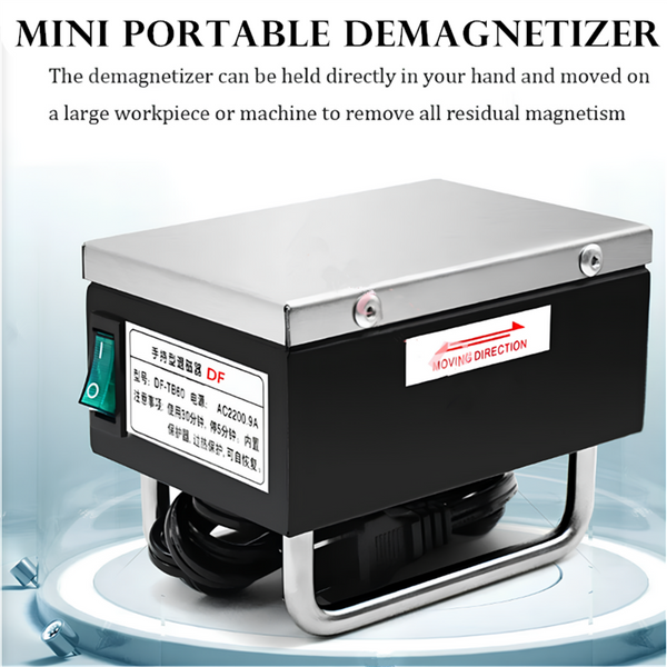 220V Portable Powerful Mute Demagnetizer Portable Mini Demagnetizer Tool