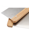 Dough Bench Scraper Stainless Steel Wooden Handle Cake Slicer Pastry Cutter AU