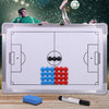 Magnetic Soccer Football Coach Board Portable Clipboard Tactical Board Kit