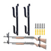 2Pack Metal Gun Racks Adjustable Wall-mounted for Two-gun Tools Cars Rear Window