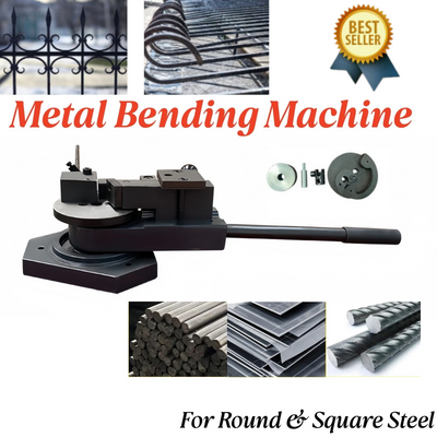 Flat Bar & Metal Bender Bends Flat/Round/Square Steel Scroll Radius Angle SBG-40