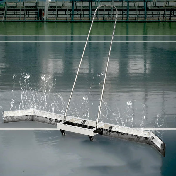 Stainless Steel Tennis Court Squeegee Heavy Duty Surface Dryer Rain Shuttle