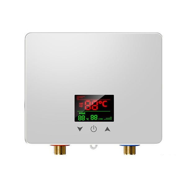 Electric Tankless Water Heater 5500W Instant Hot Water Heater Compact Under Sink