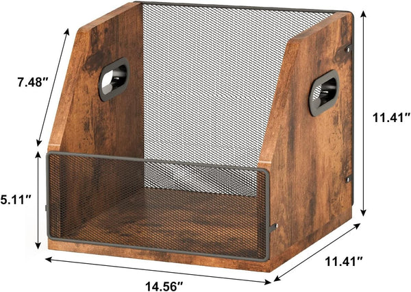 Record Storage Crate Vinyl Storage Record Holder Holders For 60+ Vinyl Records
