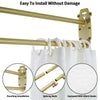 200cm Room Divider Panel Privacy Screen Partition Divider Salon Beauty Spa+Pole