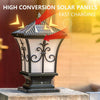 Solar Post Cap Lights Pillar Light Waterproof Garden Street Fence Decorations AU