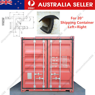 20” Shipping Container Door Seal Set EPDM Shipping Container Accessories AU