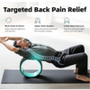 Back Roller Wheel Set of 4 Massage Roller with Density Foam for Physical Therapy