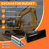 1000mm Mini Excavator Flat Backhoe Bucket Digging Bucket Small Digger Bucket AU